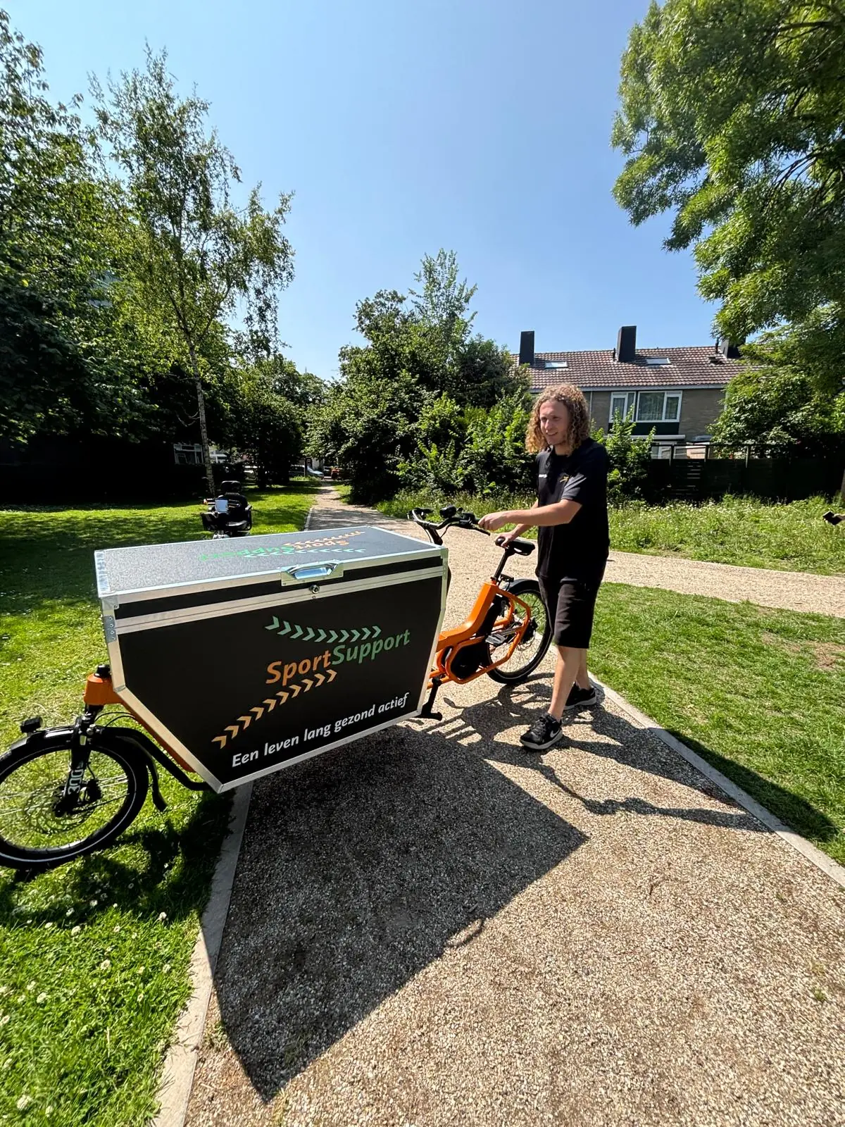 Bakfiets SportSupport DaVincieplein