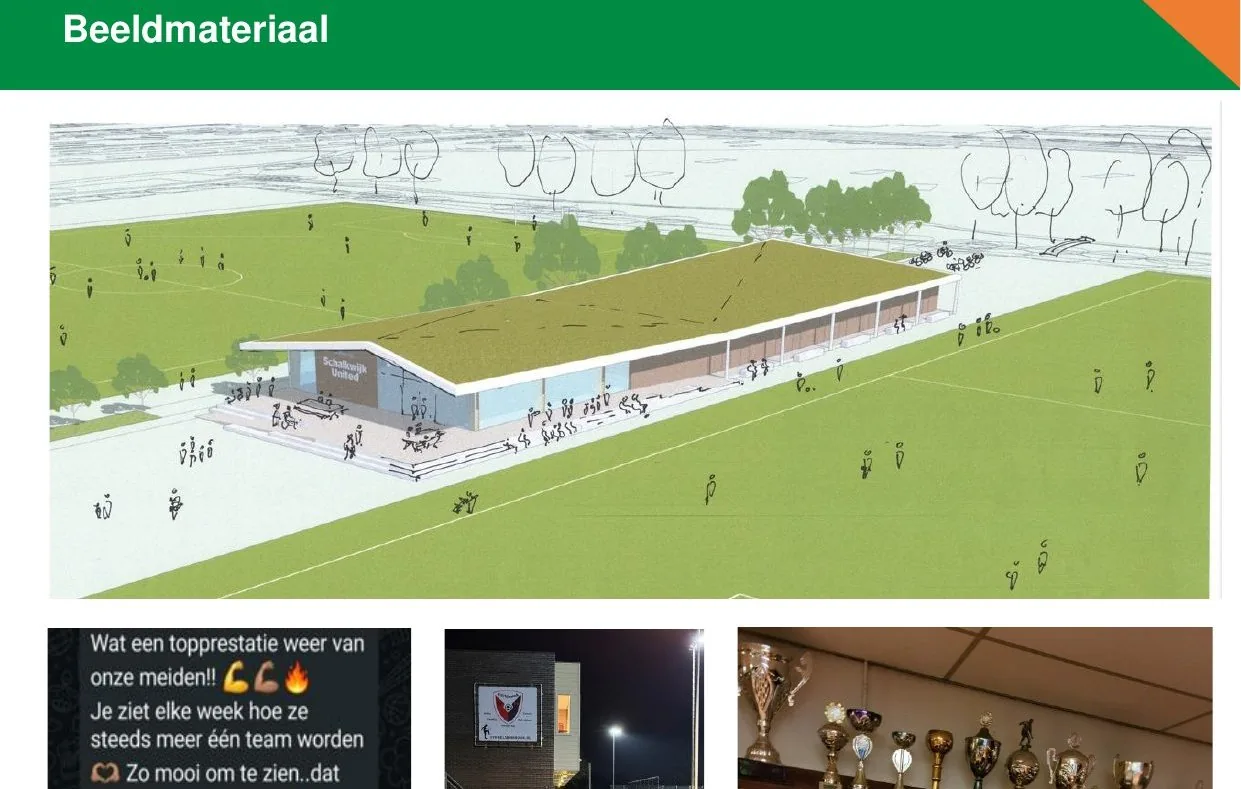 United Davo nieuw sportcomplex
