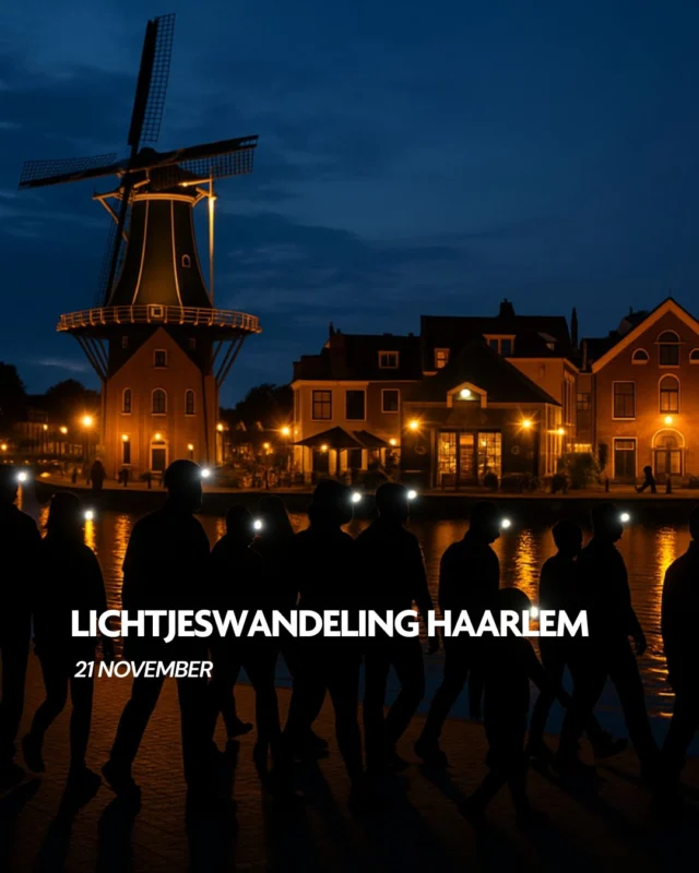 Wandel je mee? Op vrijdag 21 november vindt de Soellaart Lichtjeswandeling Haarlem plaats. Een sfeervolle avondwandeling van 6 of 10 kilometer door Haarlem, met onderweg prachtige verlichting en verrassende acts. 🌙

Deelname is inclusief een gratis hoofdlamp (t.w.v. €19,95) en een prachtige route.
Een gezellig uitje voor het hele gezin!

👉 Meer informatie en inschrijven via lichtjeswandelinghaarlem.nl

#lichtjeswandeling #Haarlem #SportSupport #soellaarthaarlem