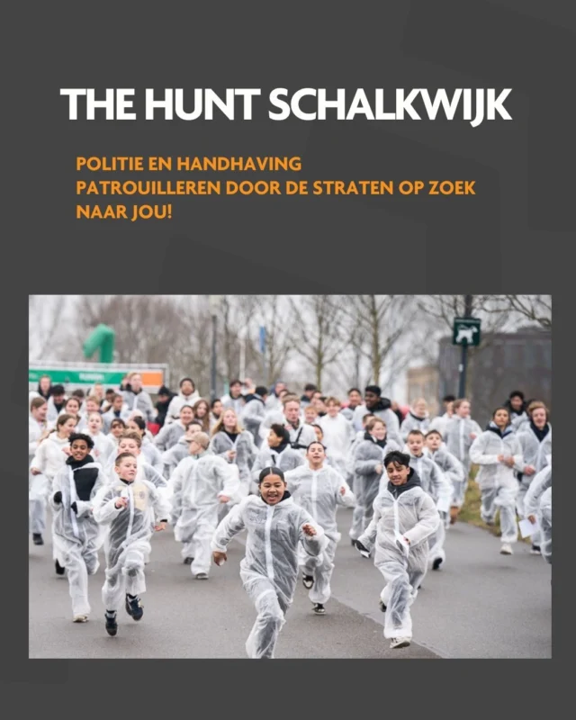 🏃‍♂️💨 Rennen, verstoppen en ontsnappen… want The Hunt is terug! Een middag vol actie, spanning en teamwork waarin je samen alles op alles zet om uit handen te blijven van de politie 👮

Durf jij het aan? 🔥

📍 Molenwijk op 26 februari 
👉 Meedoen? Check de info via de link in bio.

#SportSupport #TheHunt #Haarlem #Schalkwijk #jongerenwerk #jongenoudinbeweging
