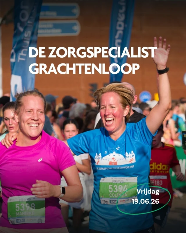 Vandaag is het Global Running Day! 🏃‍➡️

Hardlopen is meer dan bewegen alleen. Het verbindt, motiveert en brengt mensen samen.

Daarom zijn we trots op de hardloopevenementen die we samen organiseren:

💚 De ZorgSpecialist Grachtenloop @grachtenloop 
🧡 Heemstedeloop Heemstede Loop 
💙 Halve van Haarlem @halvevanhaarlem.official 

Of je nu loopt voor een snelle tijd, een persoonlijk doel of gewoon voor de gezelligheid: er is voor iedereen een passende afstand.

👉 Schrijf je in via onze website en loop met ons mee!