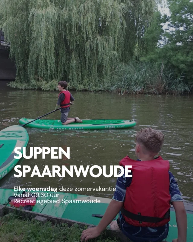 Woensdag = SUPdag!  Ga mee suppen met de buurtsportcoaches van SportSupport in Spaarnwoude💦

📍 Recreatiegebied Spaarnwoude
🗓️ Elke woensdag deze zomervakantie

👉 Meer informatie via de link in bio.